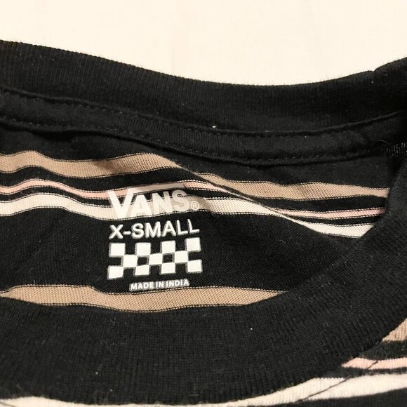 Vans Monochrome Striped Long Sleeve Tee - Picture 3 of 16